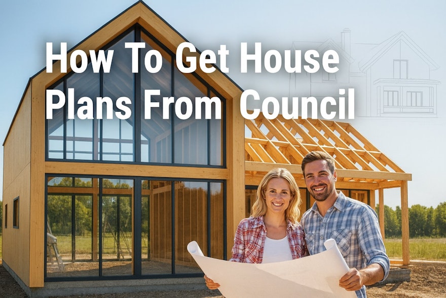 how to get house plans from council