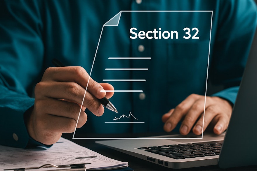 Why is it called section 32?