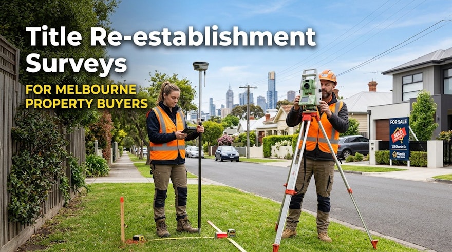 Title Re-establishment Surveys for Melbourne Property Buyers