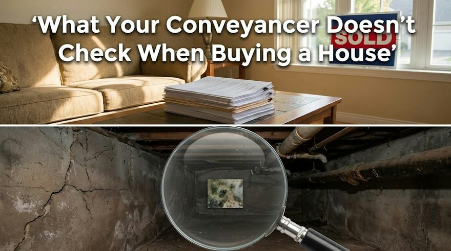 What Your Conveyancer Doesn't Check When Buying a House