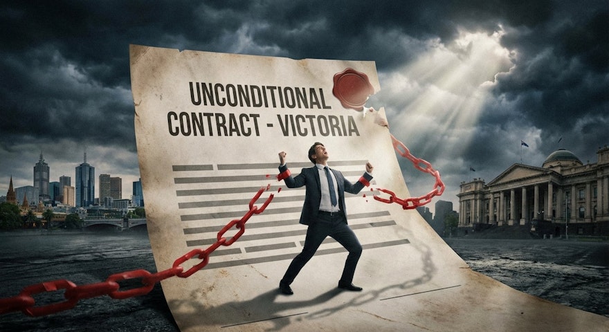 Can You Get Out of an Unconditional Contract in Victoria?