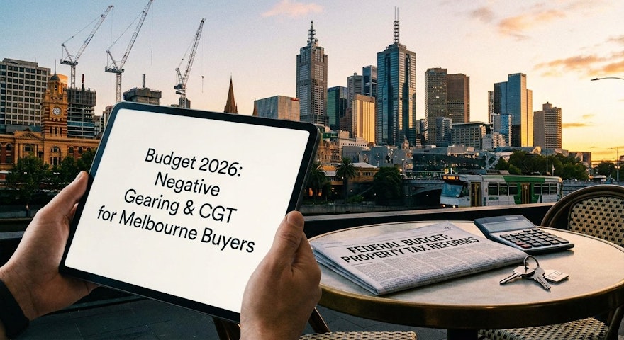 Budget 2026 Negative Gearing and CGT for Melbourne Buyers