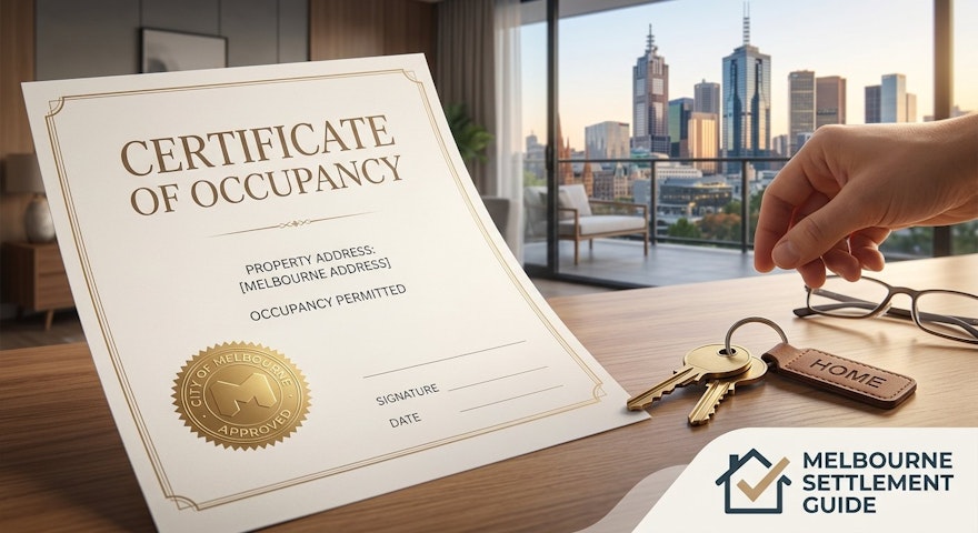 Certificate of Occupancy and Your Melbourne Settlement