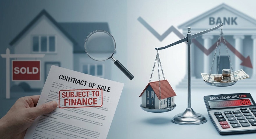 Subject to Finance Won't Cover a Low Bank Valuation