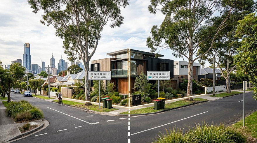 Property Spanning Two Councils