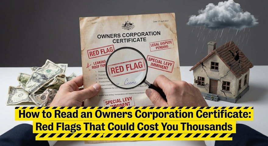 How to Read an Owners Corporation Certificate: Red Flags That Could Cost You Thousands