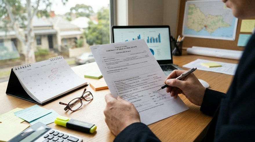 Asked to backdate a Victorian property contract? Learn which dates and records to check, and what to give your conveyancer before or after signing.