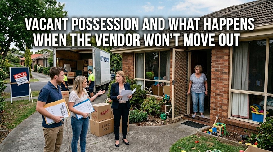 Vacant Possession and What Happens When the Vendor Won't Move Out