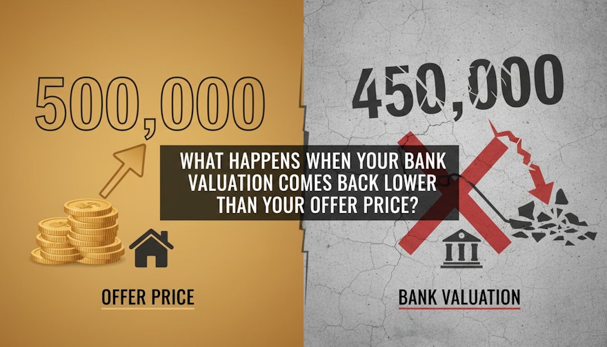 What Happens When Your Bank Valuation Comes Back Lower Than Your Offer Price?
