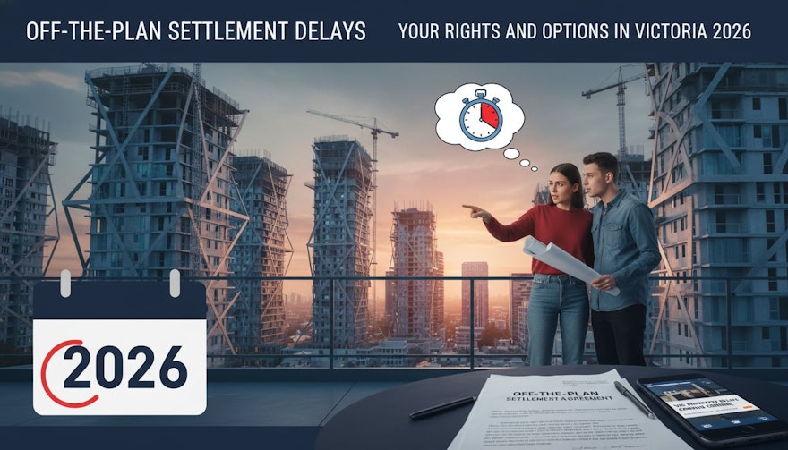 Off the Plan Settlement Delays Your Rights and Options in Victoria 2026