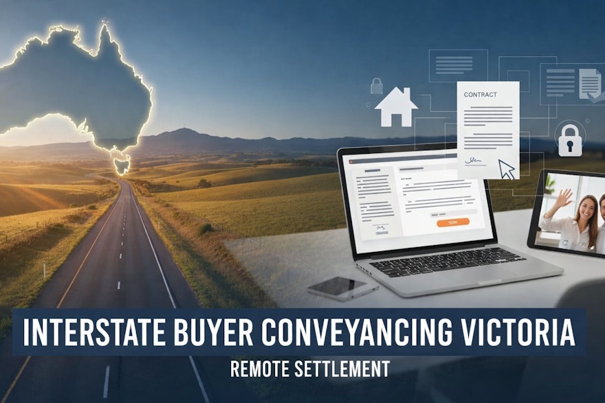 Interstate Buyer Conveyancing Victoria: Remote Settlement