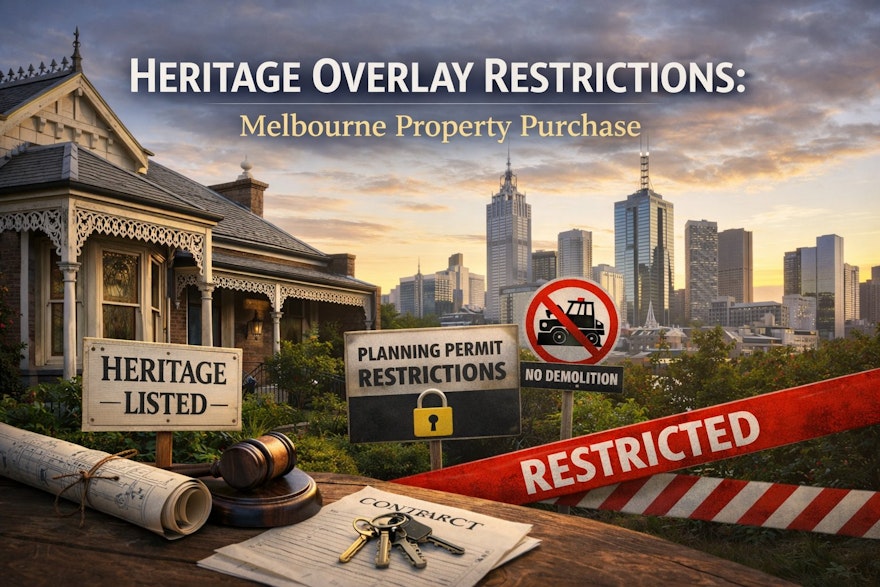 Heritage Overlay Restrictions Melbourne Property Purchase