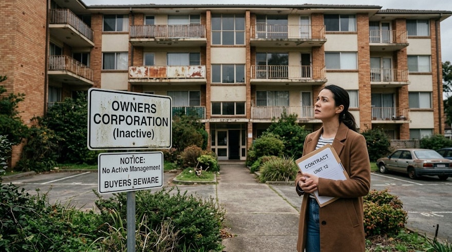 Buying a Unit With an Inactive Owners Corporation