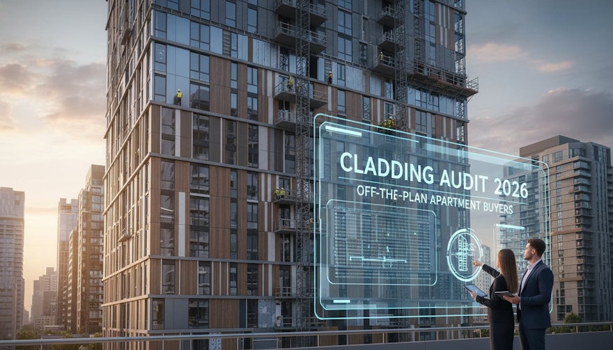 Cladding Audit Requirements for Off the Plan Apartment Buyers in 2026