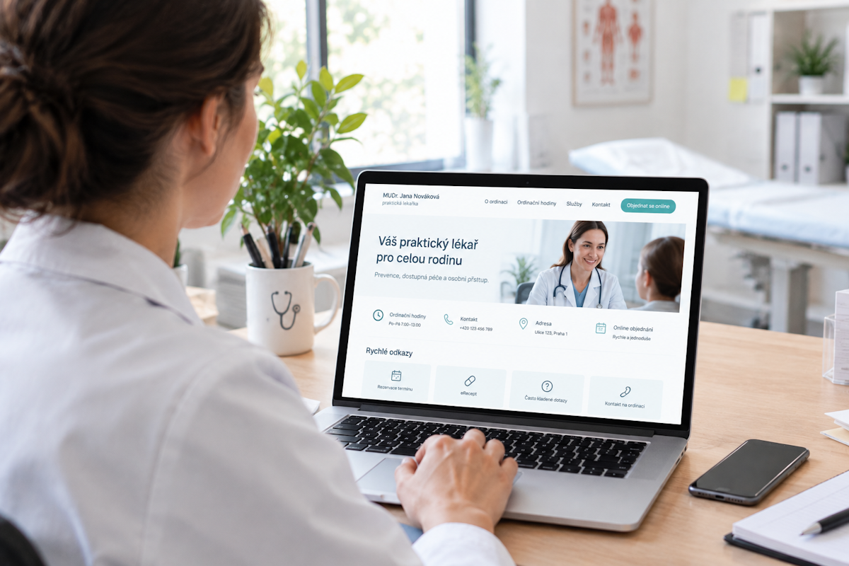 web pro lekare
