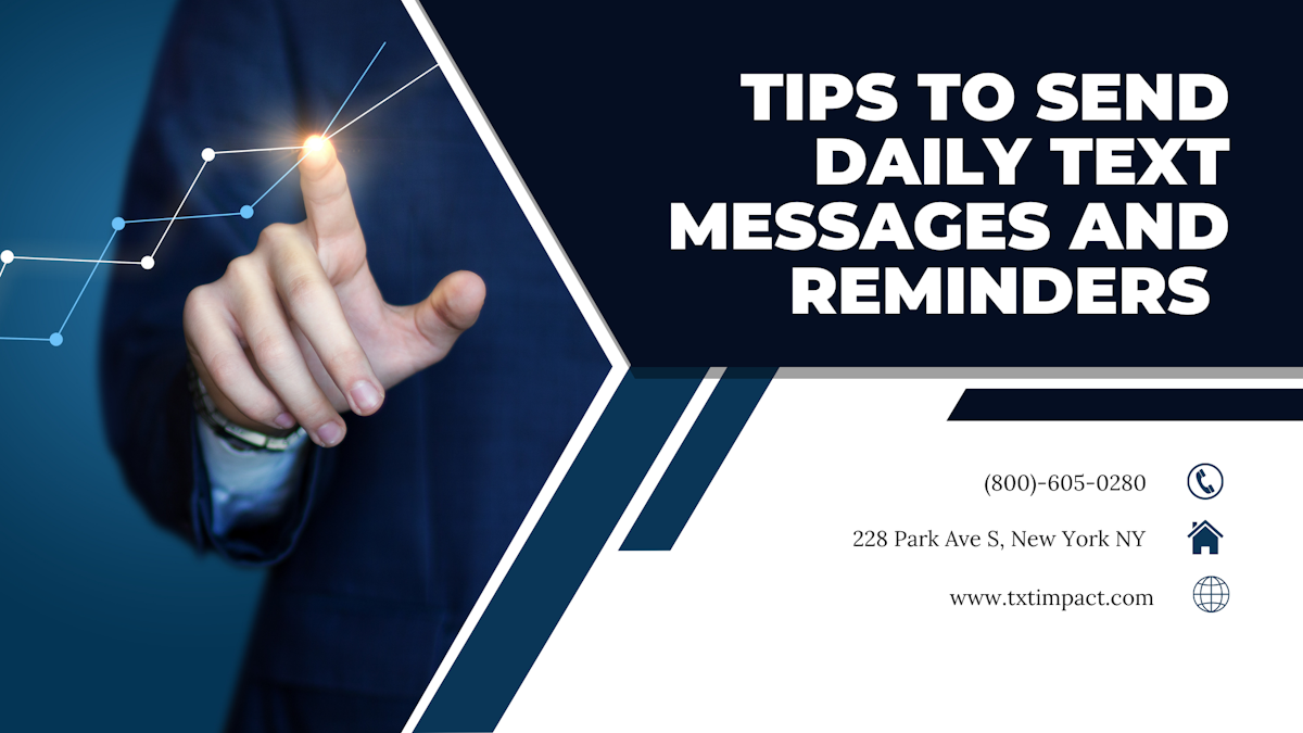 Tips to Send Daily Text Messages and Reminders 