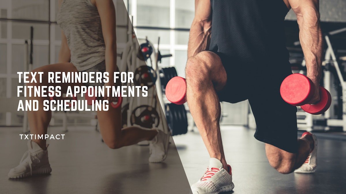 Text Reminders For Fitness Appointments