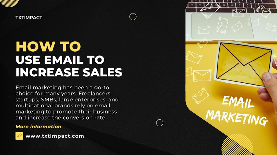 Use Email to Increase Sales