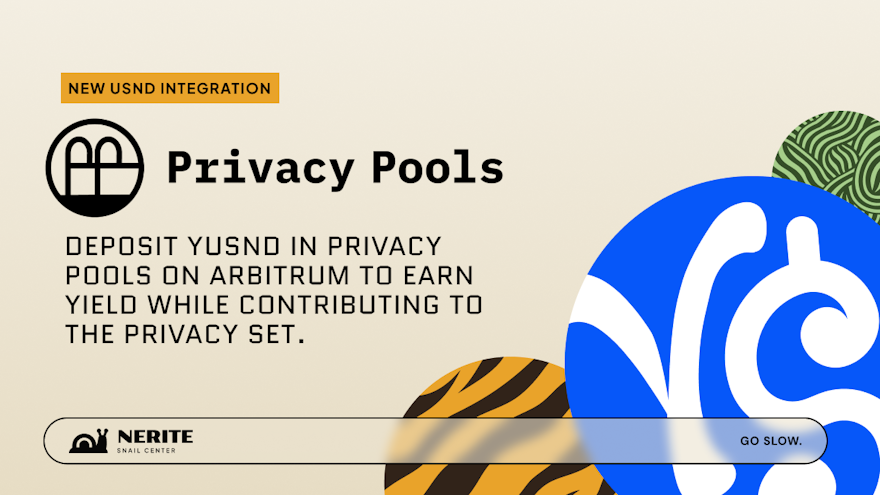 Nerite and privacy pools