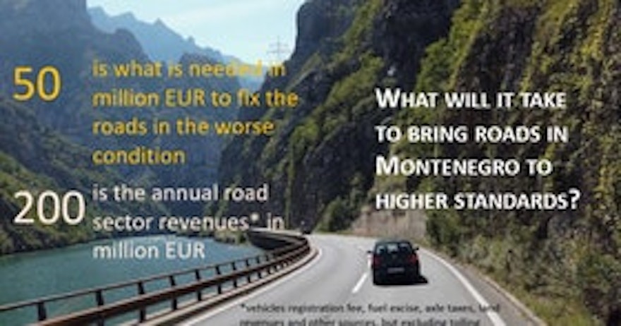 Road projects in Montenegro - lots!