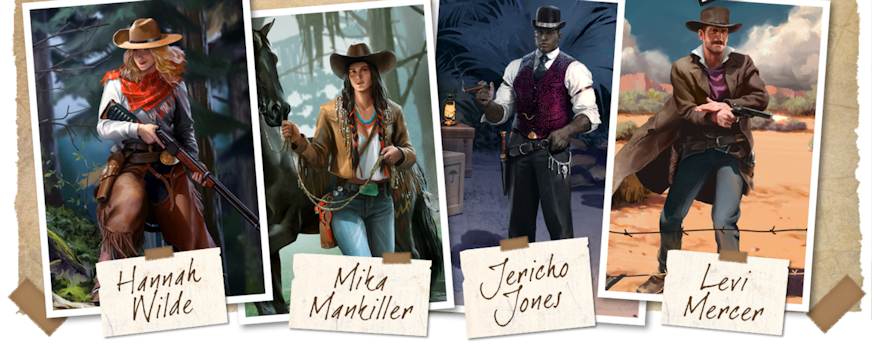 Bantam West Four Deadly Strangers