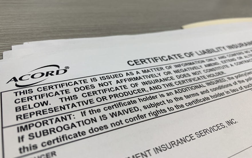 What Is a Certificate of Insurance?