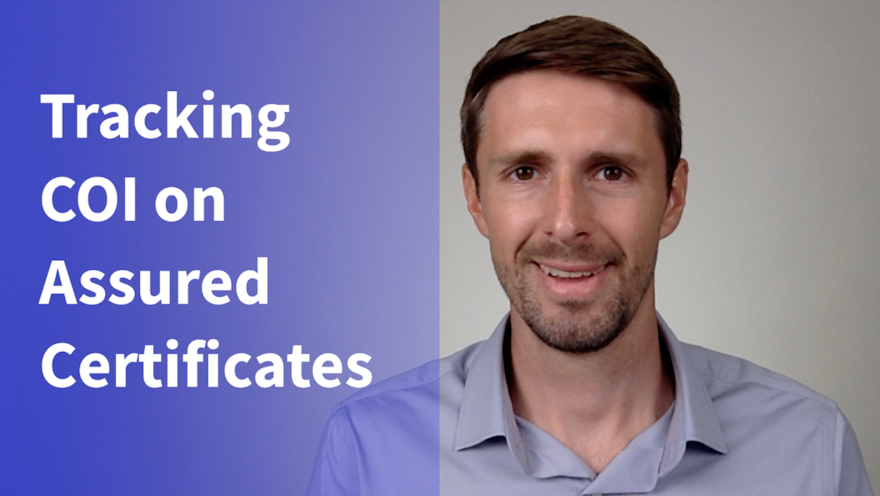 Tracking COI on Assured Certificates