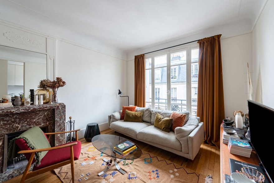 Appartement haussmannien dans le 19e arrondissement de Paris