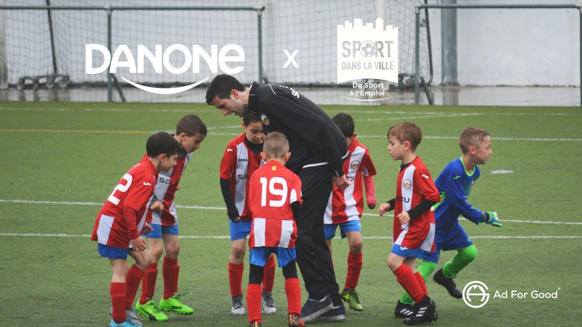 Danone turned part of its media budget into direct support for Sport dans la Ville, proving that advertising can do more than sell it can empower a generation.