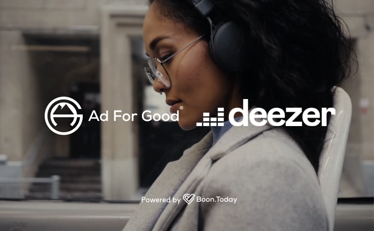 Deezer becomes the 1st music streaming platform joining the Ad For Good® movement