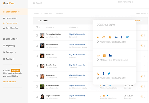 Lead Fuze LinkedIn Leads