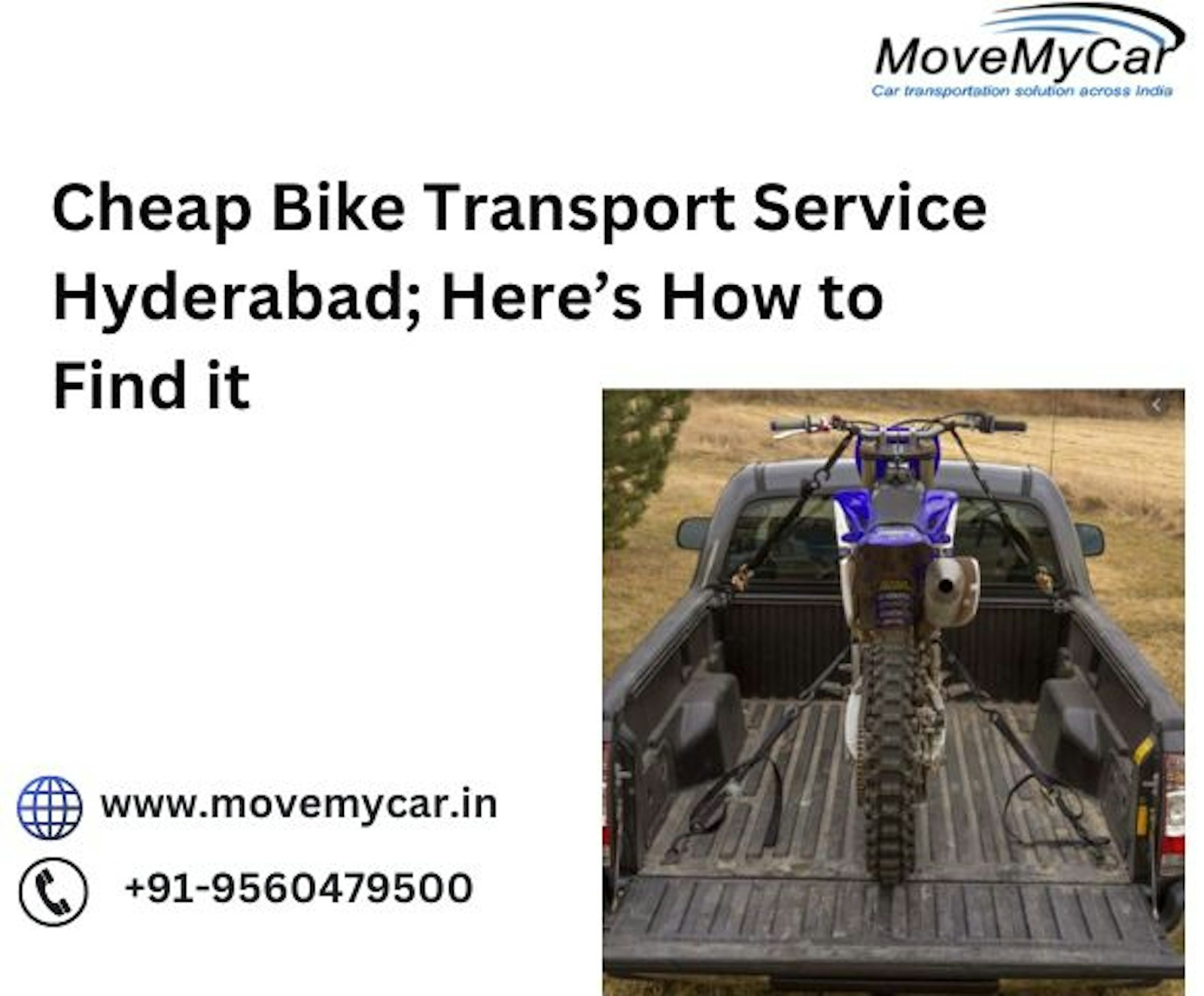 Cheap Bike Transport Service Hyderabad; Here’s How to Find it