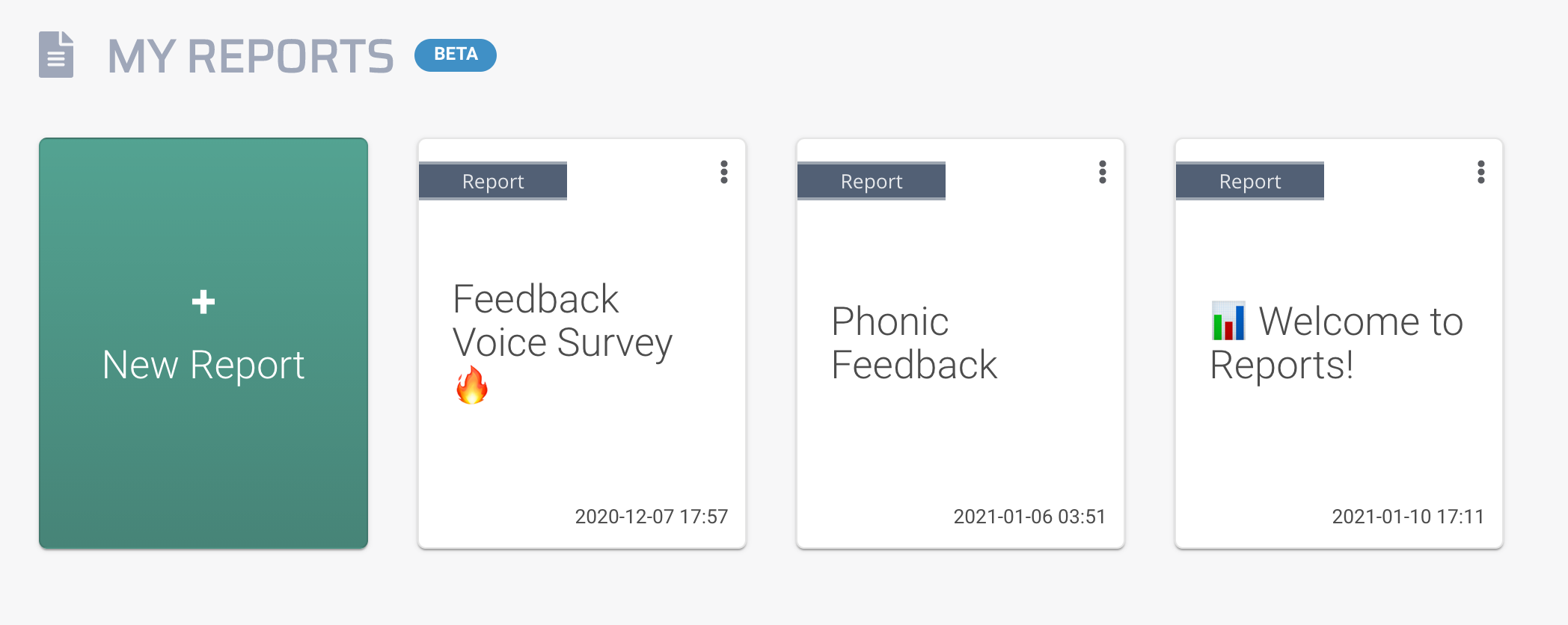create a phonic report