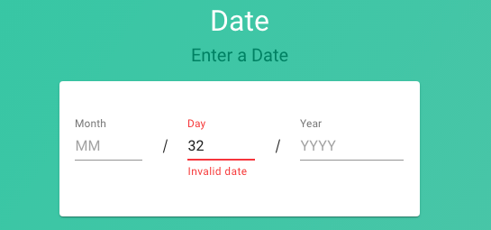 date question type