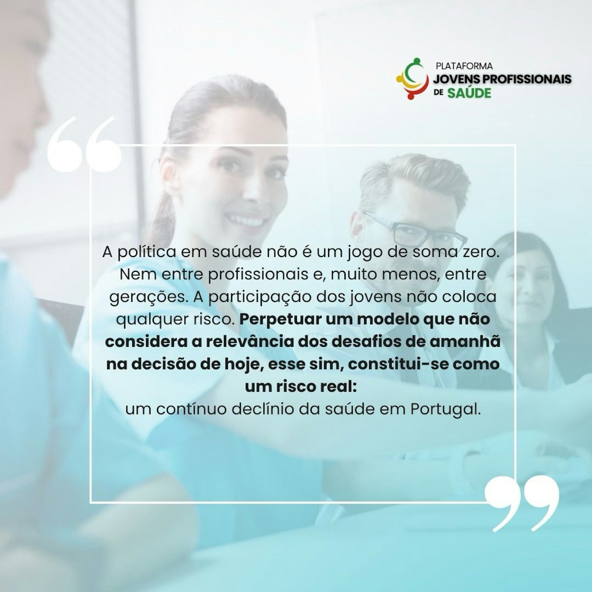 APJMV participa em Artigo JN pela Plataforma de Jovens Profissionais de Saúde