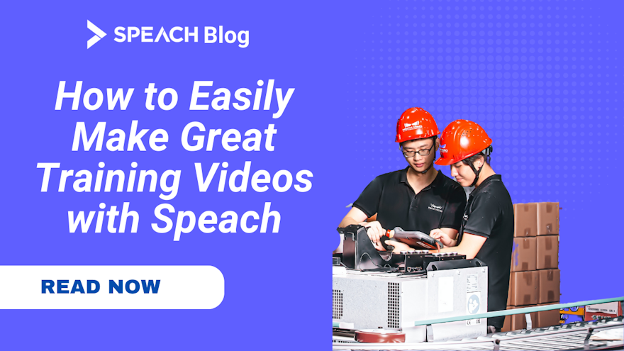 Make great training videos