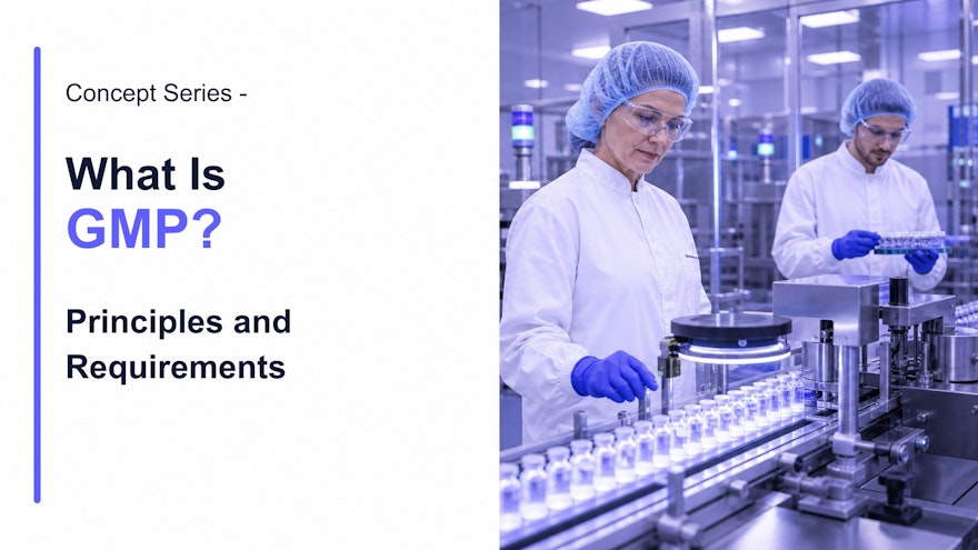 Pharmaceutical quality and production professionals observing a controlled medicine manufacturing process
