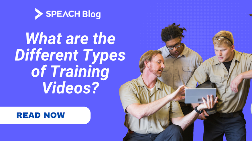 Types of Training Videos