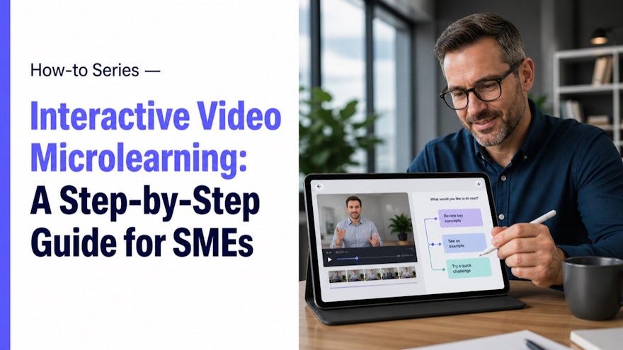 Interactive Video Microlearning: A Step-by-Step Guide for SMEs