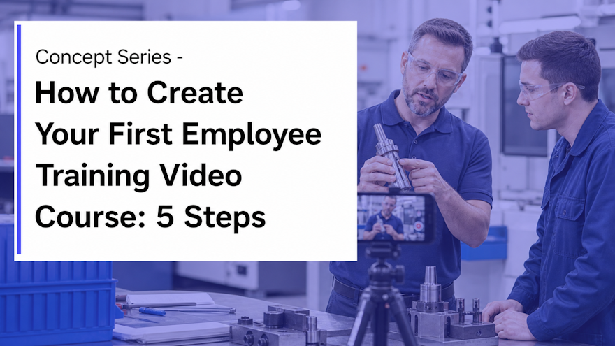 Create video online course