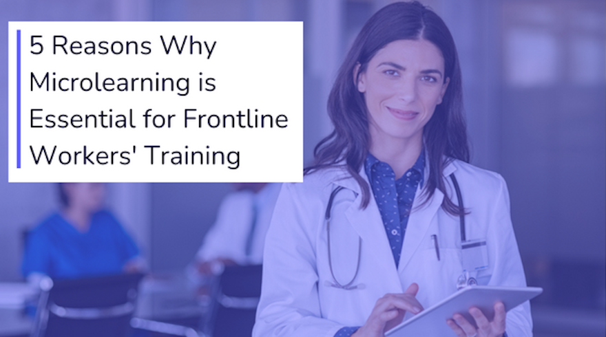 Microlearning for frontline worker