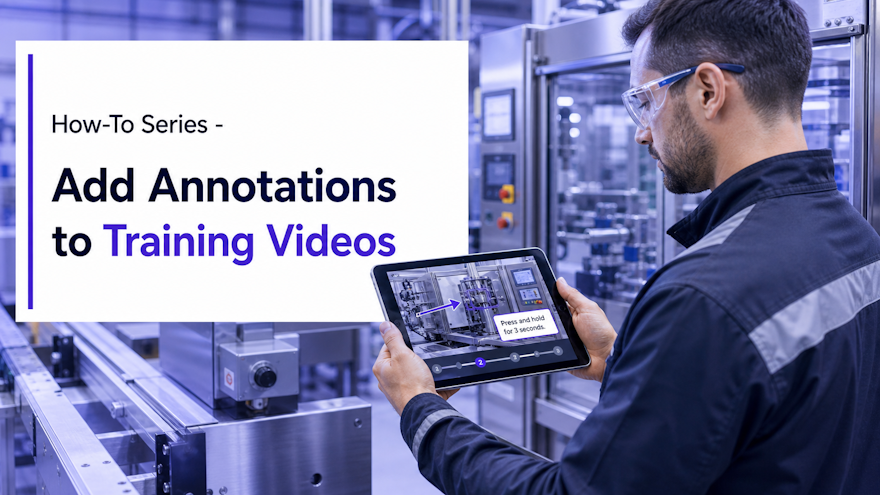 Add annotations on training videos