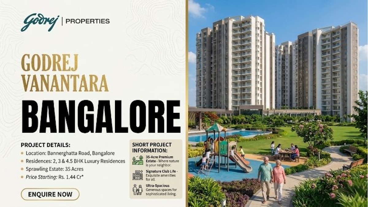 Godrej Vanantara Bangalore: Modern Living Hub in Bannerghatta Road