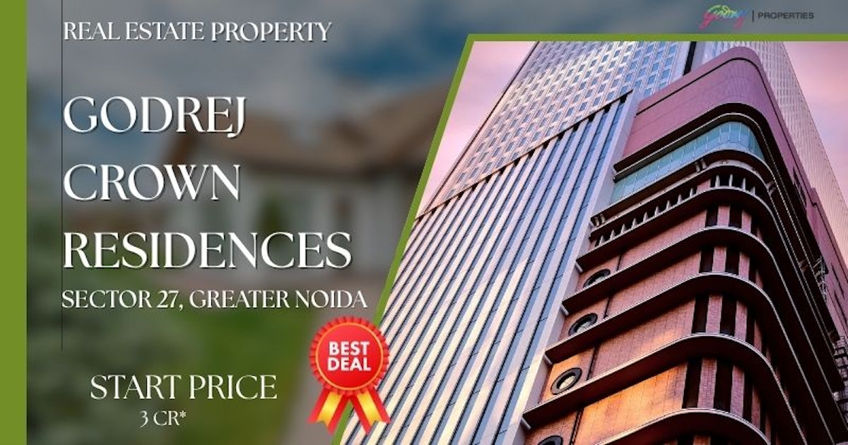 Step Into a Lifestyle of Prestige at Godrej Crown Residences