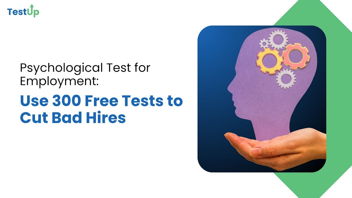 Pre employment psychological test