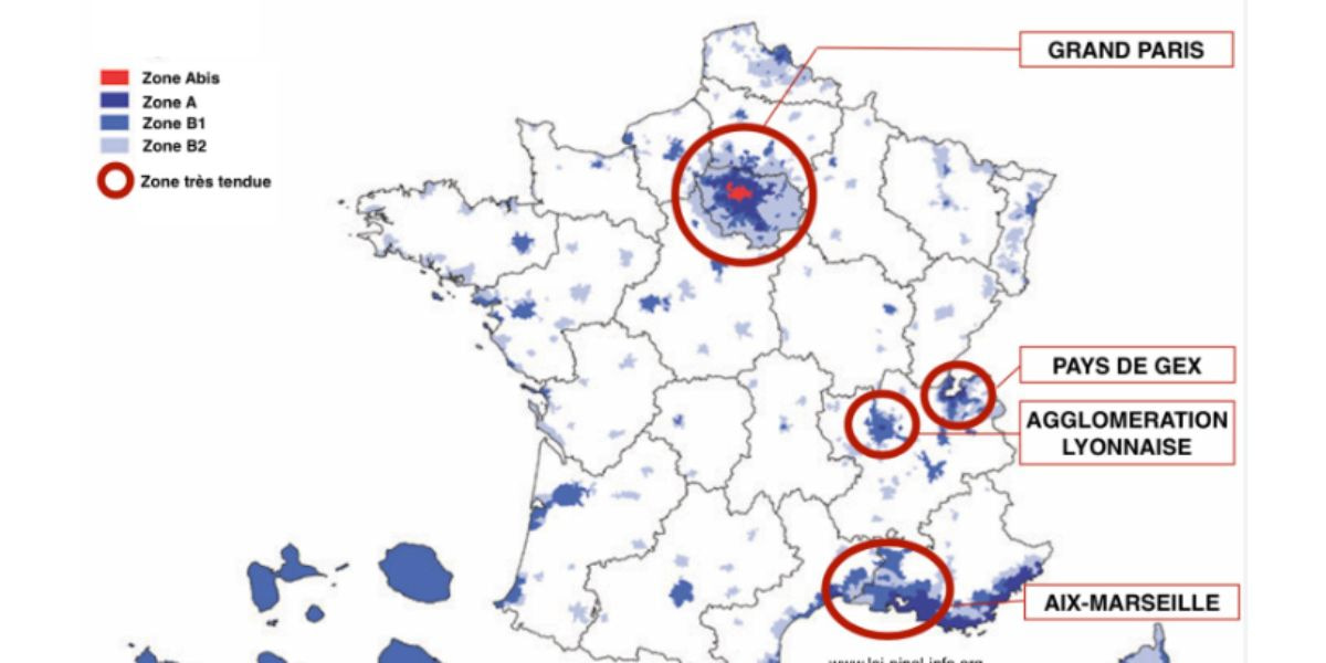 Zone tendue quelles sont les villes concernées en 2023