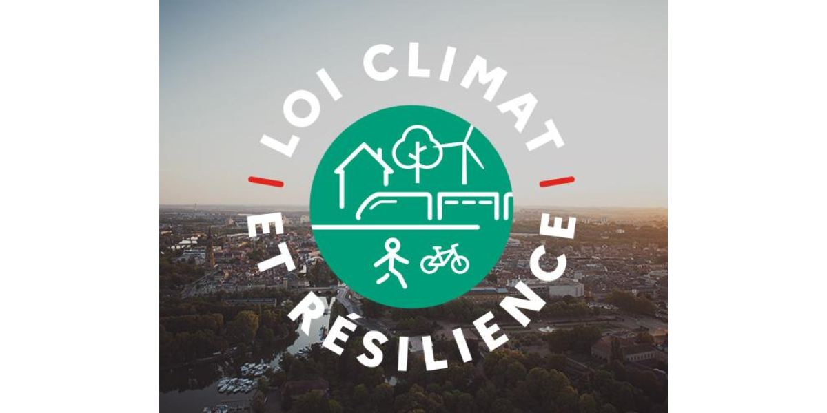 loi climat et résilience août dérèglement climatique logo