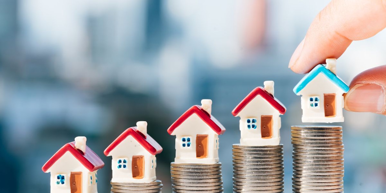 Baisse des prix de l'immobilier