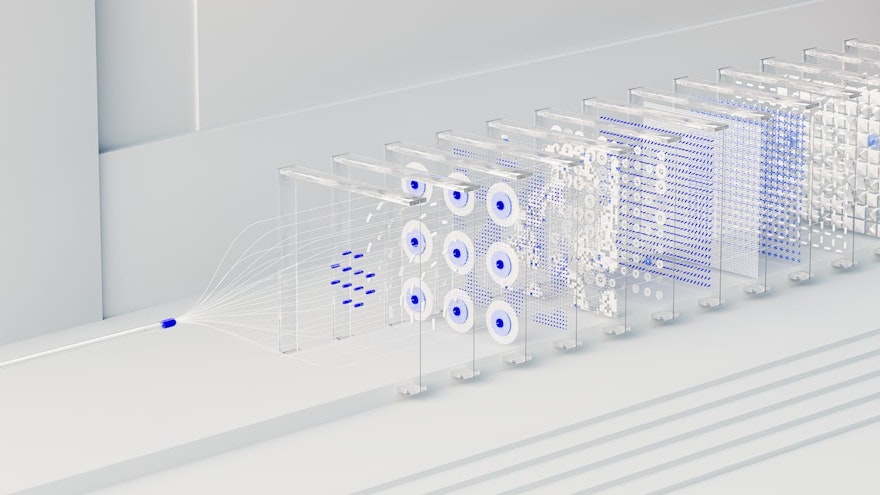 illustration of the way artificial intelligence works