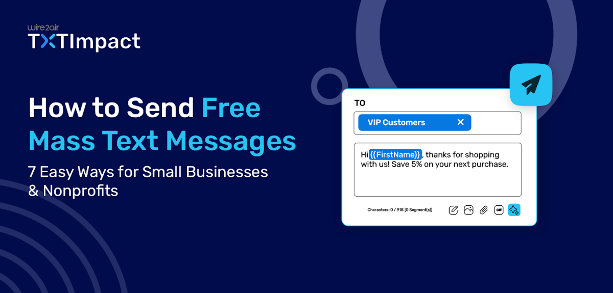 Free Mass Text Messaging